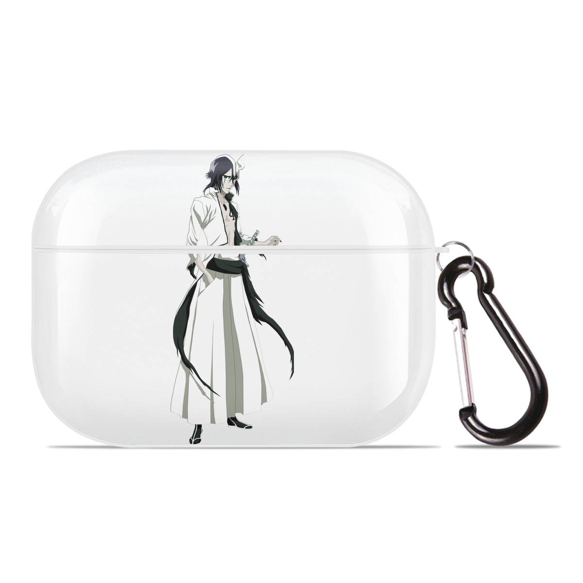 （画像用） ブリーチ ウルキオラ·シファー BLEACH Ulquiorra cifer 【AirPods Pro用】ハードシェル保護ケース 耐衝撃・防指紋・カラビナ付き商品仕様