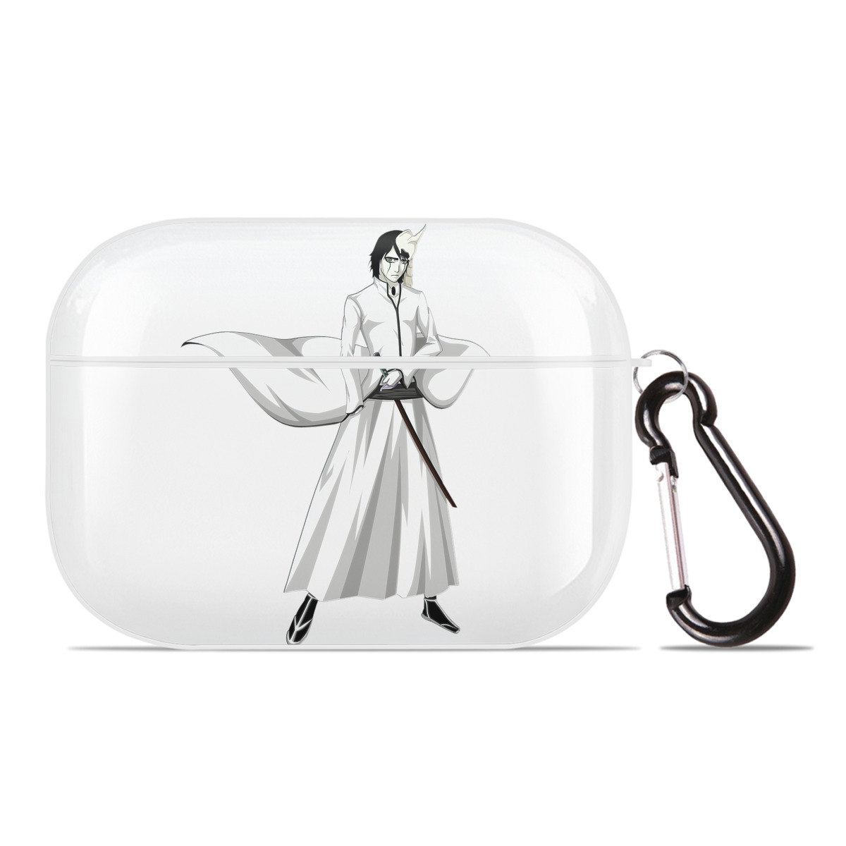 （画像用） ブリーチ ウルキオラ·シファー BLEACH Ulquiorra cifer 【AirPods Pro用】ハードシェル保護ケース 耐衝撃・防指紋・カラビナ付き商品仕様