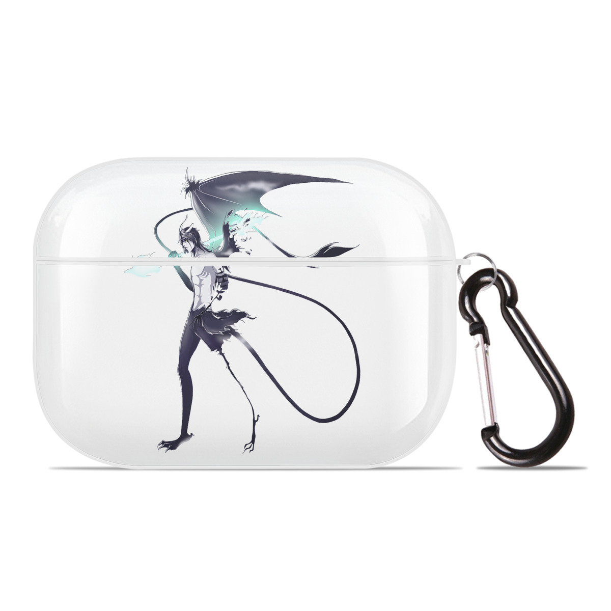 （画像用） ブリーチ ウルキオラ·シファー BLEACH Ulquiorra cifer 【AirPods Pro用】ハードシェル保護ケース 耐衝撃・防指紋・カラビナ付き商品仕様