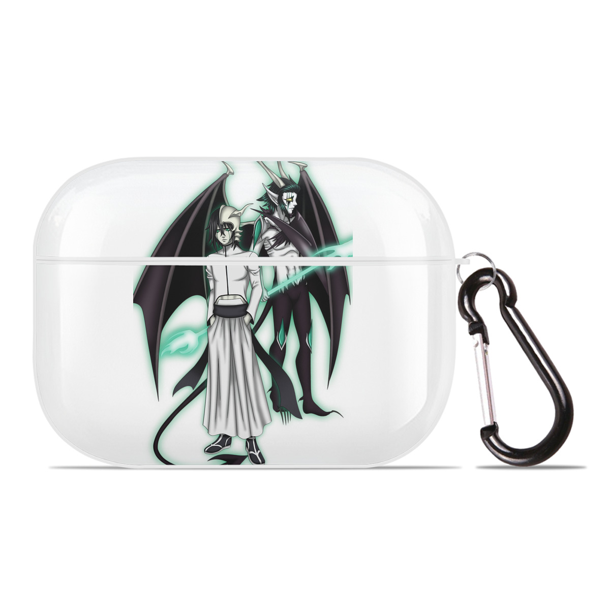 （画像用） ブリーチ ウルキオラ·シファー BLEACH Ulquiorra cifer 【AirPods Pro用】ハードシェル保護ケース 耐衝撃・防指紋・カラビナ付き商品仕様