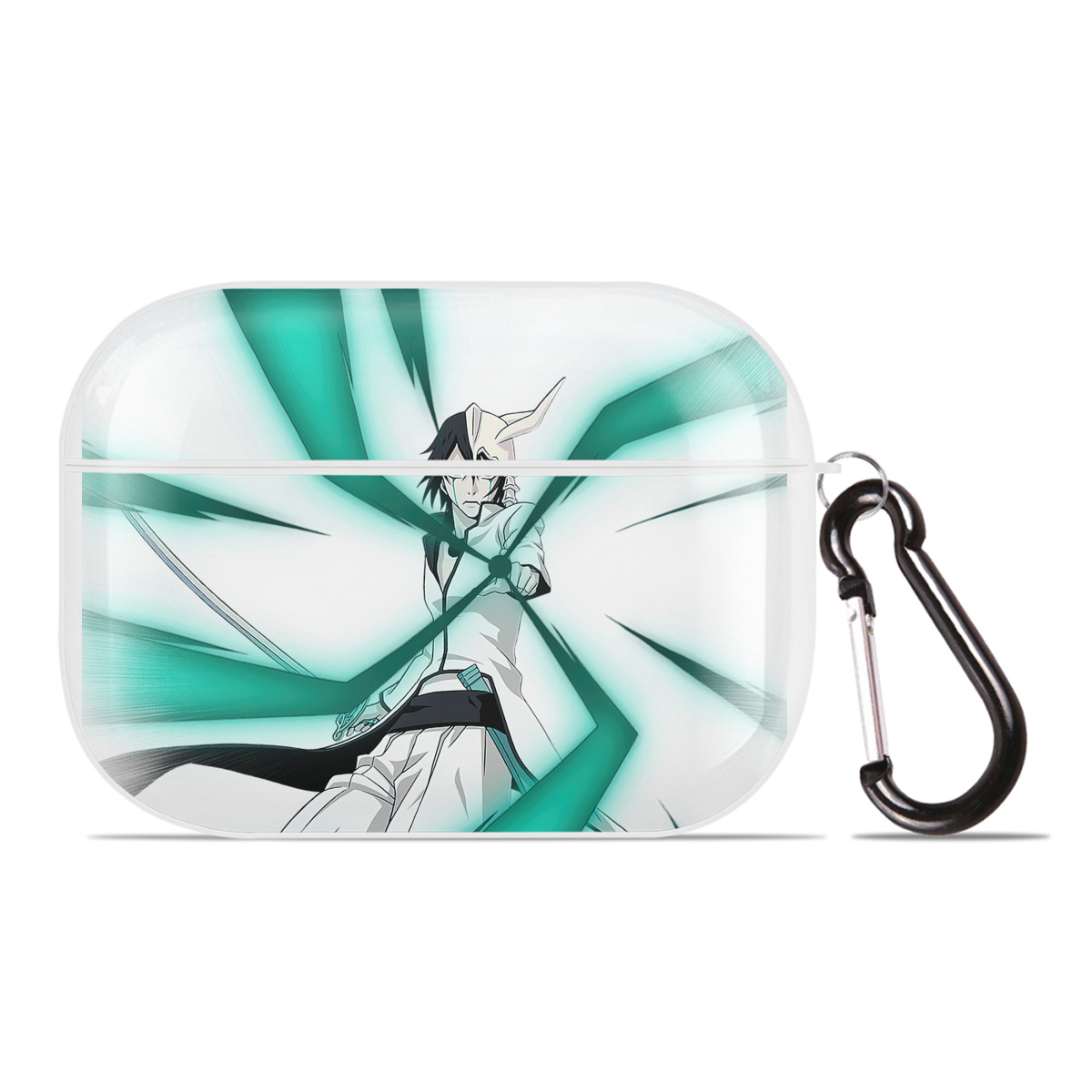 （画像用） ブリーチ ウルキオラ·シファー BLEACH Ulquiorra cifer 【AirPods Pro用】ハードシェル保護ケース 耐衝撃・防指紋・カラビナ付き商品仕様