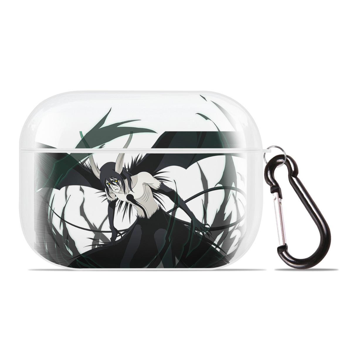 （画像用） ブリーチ ウルキオラ·シファー BLEACH Ulquiorra cifer 【AirPods Pro用】ハードシェル保護ケース 耐衝撃・防指紋・カラビナ付き商品仕様