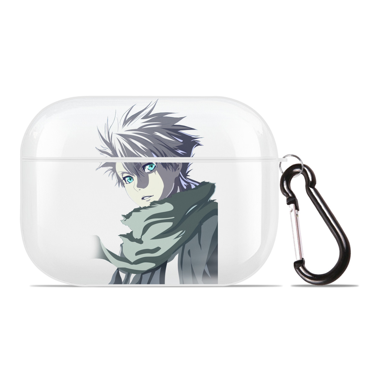 （画像用） ブリーチ 日番谷冬獅郎（ひつがや とうしろう） BLEACH Hitsugaya Toushirou 【AirPods Pro用】ハードシェル保護ケース 耐衝撃・防指紋・カラビナ付き商品仕様