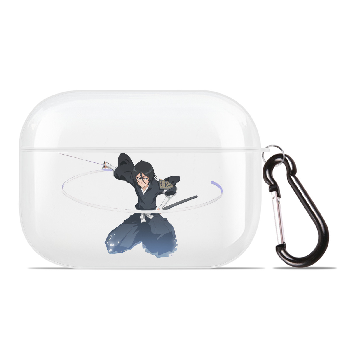 （画像用） ブリーチ 朽木ルキア BLEACH Kuchiki Rukia 【AirPods Pro用】ハードシェル保護ケース 耐衝撃・防指紋・カラビナ付き商品仕様