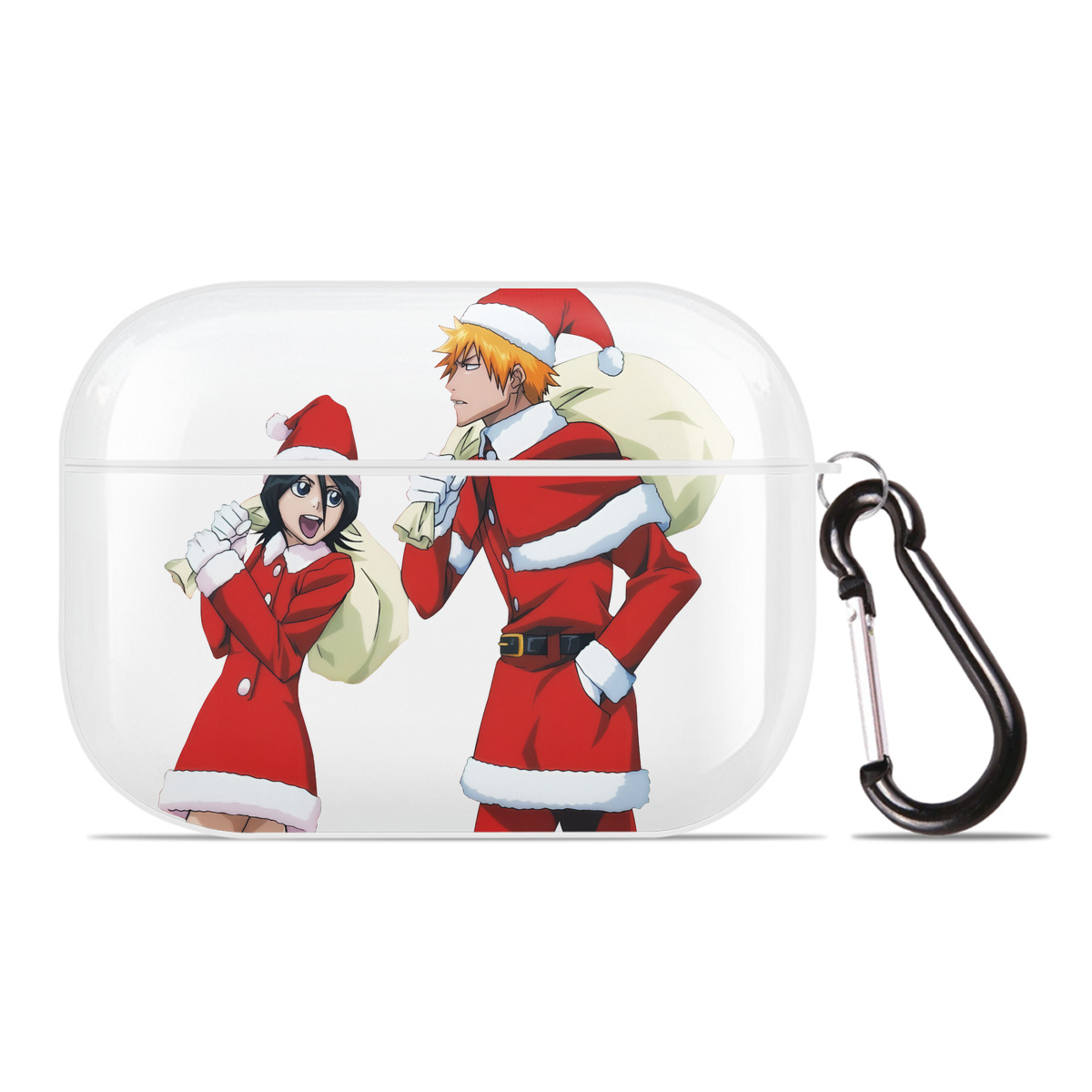 （画像用） ブリーチ 朽木ルキア BLEACH Kuchiki Rukia 【AirPods Pro用】ハードシェル保護ケース 耐衝撃・防指紋・カラビナ付き商品仕様