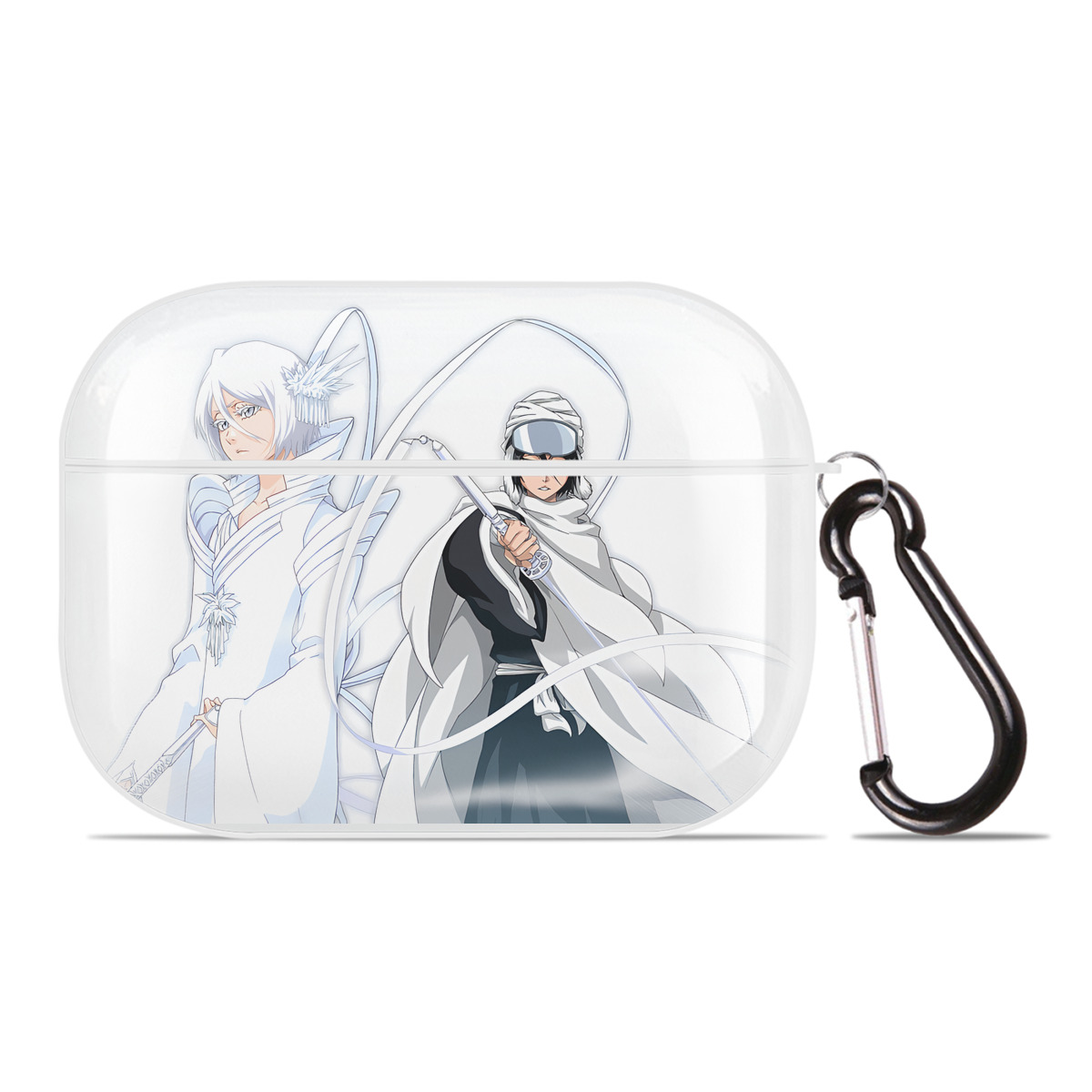 （画像用） ブリーチ 朽木ルキア BLEACH Kuchiki Rukia 【AirPods Pro用】ハードシェル保護ケース 耐衝撃・防指紋・カラビナ付き商品仕様