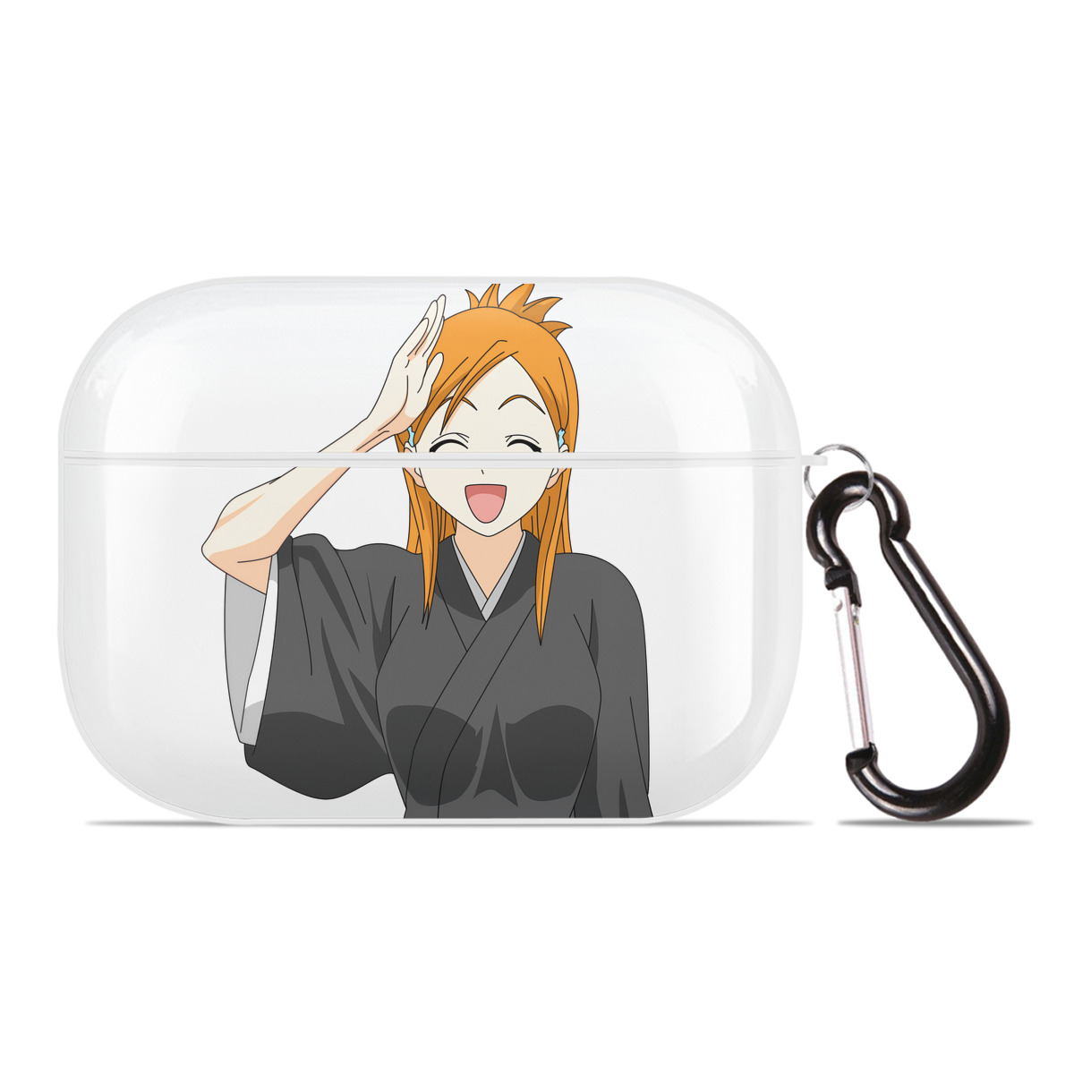 （画像用） ブリーチ 井上織姫（いのうえおりひめ） BLEACH Inoue Orihime 【AirPods Pro用】ハードシェル保護ケース 耐衝撃・防指紋・カラビナ付き商品仕様