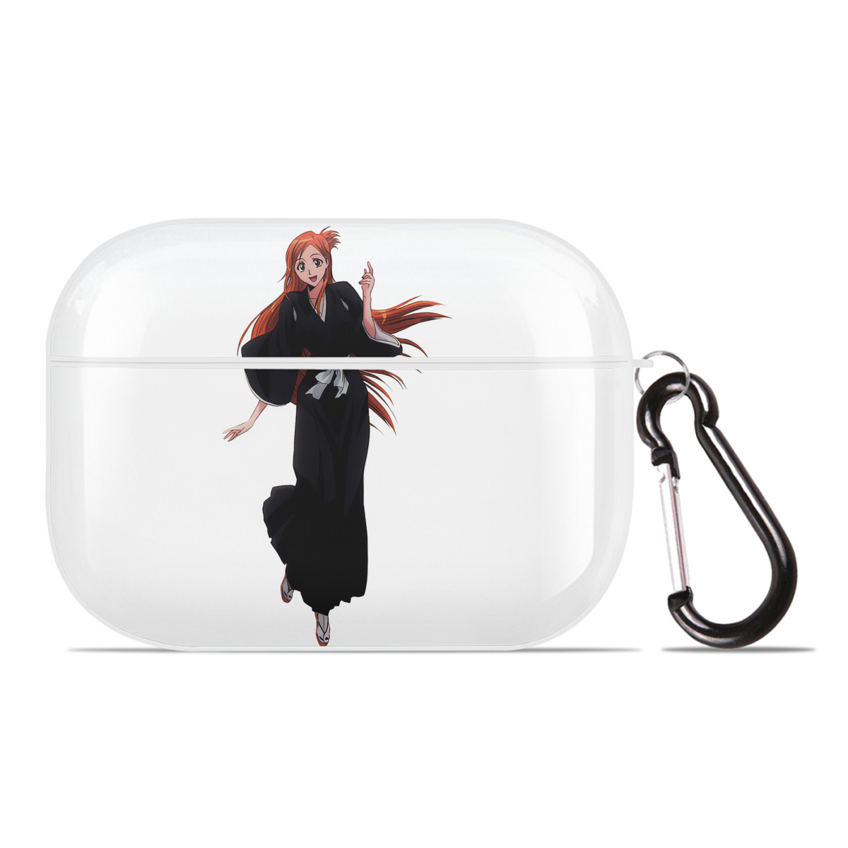 （画像用） ブリーチ 井上織姫（いのうえおりひめ） BLEACH Inoue Orihime 【AirPods Pro用】ハードシェル保護ケース 耐衝撃・防指紋・カラビナ付き商品仕様