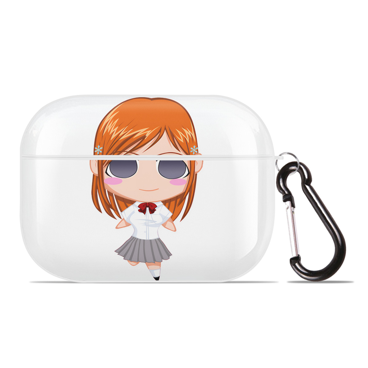 （画像用） ブリーチ 井上織姫（いのうえおりひめ） BLEACH Inoue Orihime 【AirPods Pro用】ハードシェル保護ケース 耐衝撃・防指紋・カラビナ付き商品仕様