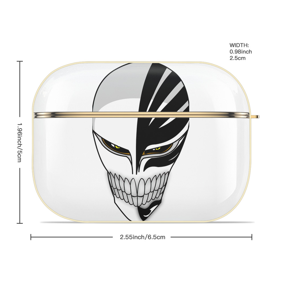 ブリーチ 黒崎一護（くろさき いちご）BLEACH Kurosaki Ichigo 【AirPods Pro用】ハードシェル保護ケース｜耐衝撃・防指紋・カラビナ付き商品仕様