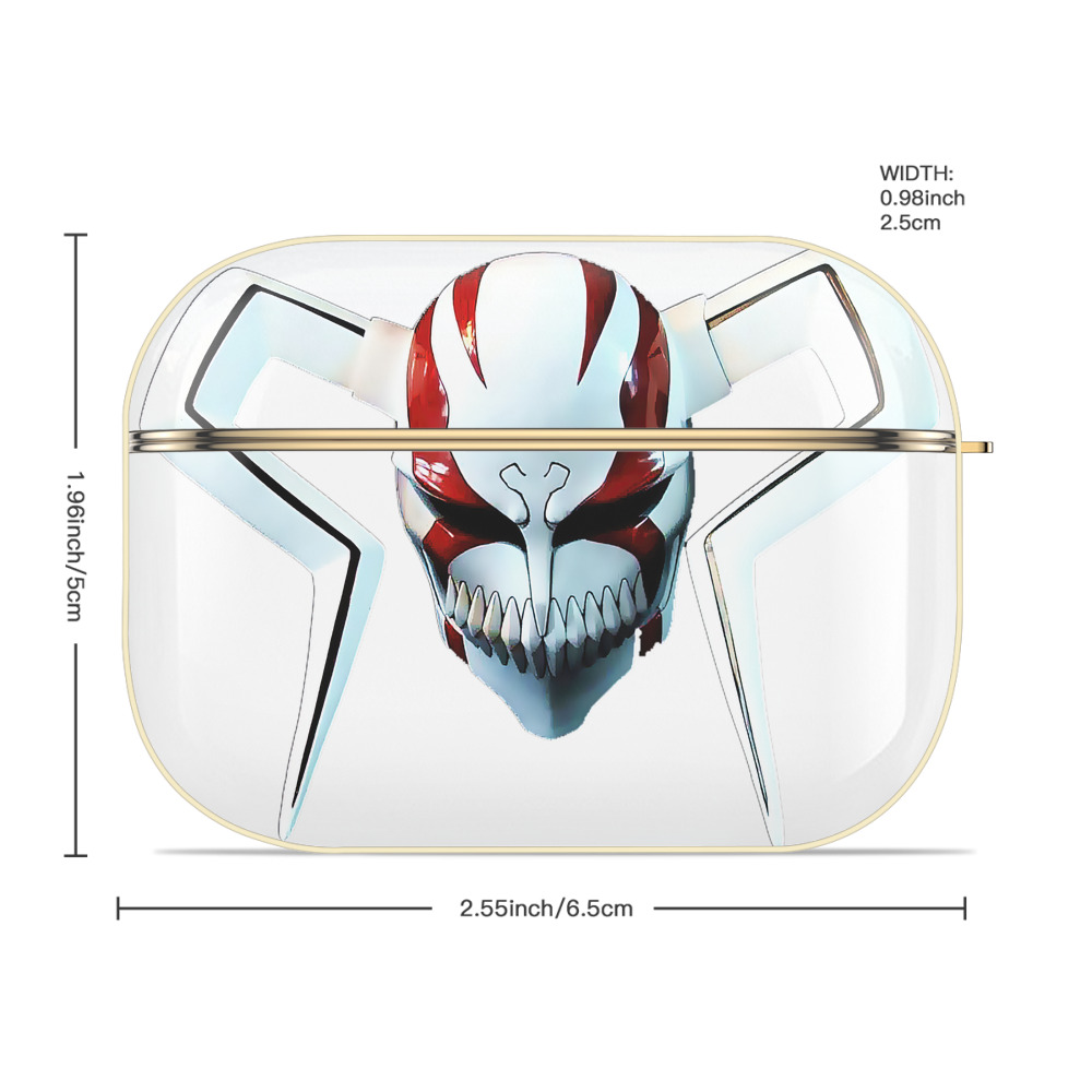 ブリーチ 黒崎一護（くろさき いちご）BLEACH Kurosaki Ichigo 【AirPods Pro用】ハードシェル保護ケース｜耐衝撃・防指紋・カラビナ付き商品仕様