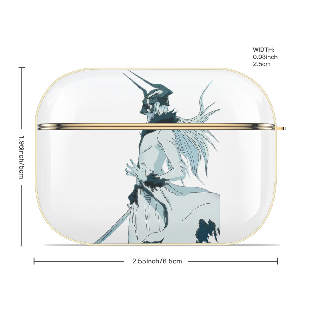 ブリーチ 黒崎一護（くろさき いちご）BLEACH Kurosaki Ichigo 【AirPods Pro用】ハードシェル保護ケース｜耐衝撃・防指紋・カラビナ付き商品仕様