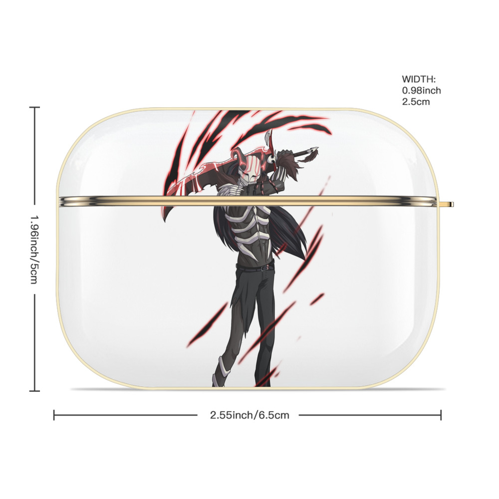 ブリーチ 黒崎一護（くろさき いちご）BLEACH Kurosaki Ichigo 【AirPods Pro用】ハードシェル保護ケース｜耐衝撃・防指紋・カラビナ付き商品仕様