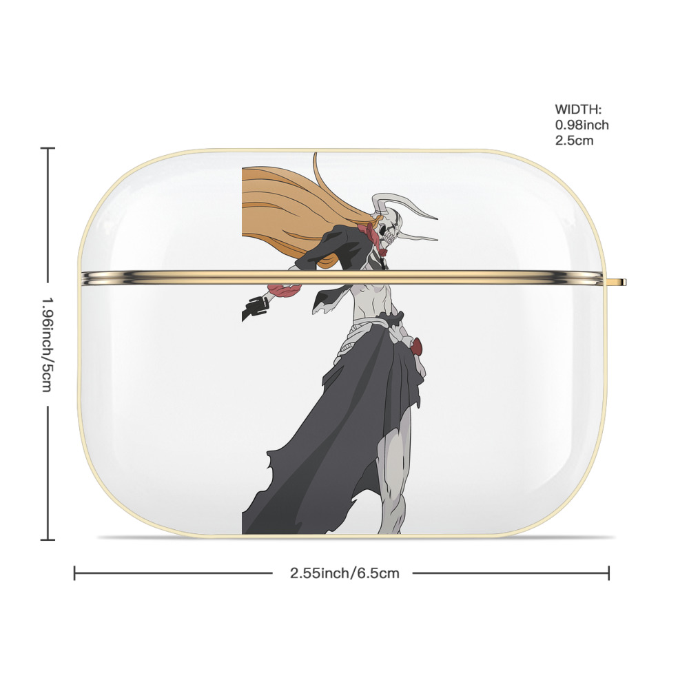 ブリーチ 黒崎一護（くろさき いちご）BLEACH Kurosaki Ichigo 【AirPods Pro用】ハードシェル保護ケース｜耐衝撃・防指紋・カラビナ付き商品仕様