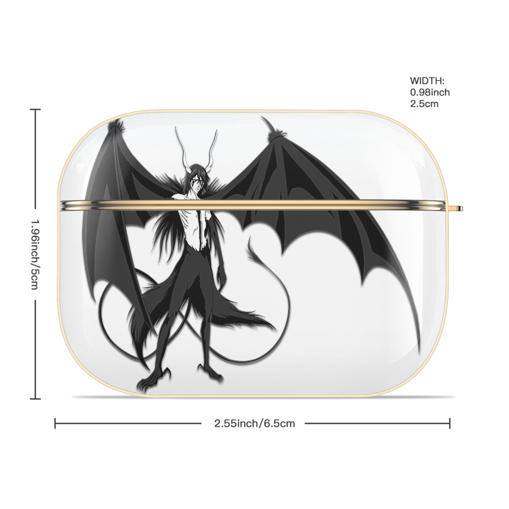 ブリーチ ウルキオラ·シファー BLEACH Ulquiorra cifer 【AirPods Pro用】ハードシェル保護ケース｜耐衝撃・防指紋・カラビナ付き商品仕様