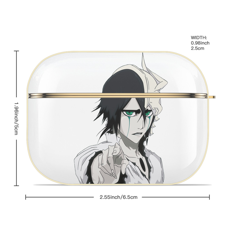 ブリーチ ウルキオラ·シファー BLEACH Ulquiorra cifer 【AirPods Pro用】ハードシェル保護ケース｜耐衝撃・防指紋・カラビナ付き商品仕様
