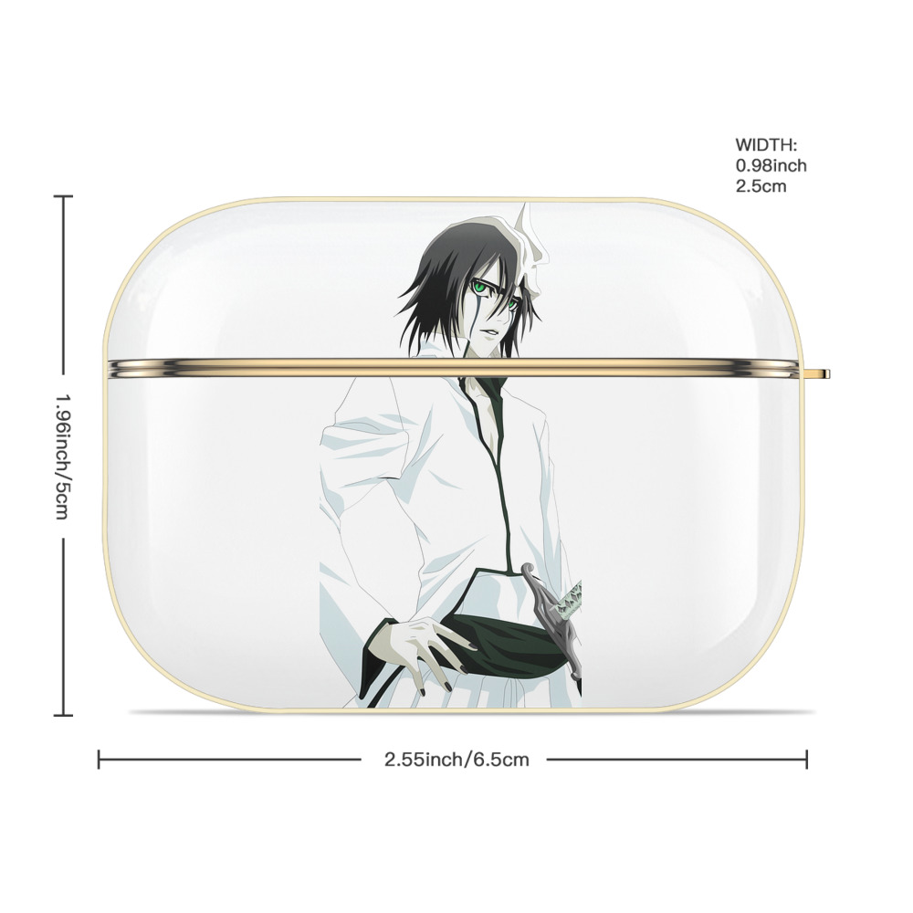 ブリーチ ウルキオラ·シファー BLEACH Ulquiorra cifer 【AirPods Pro用】ハードシェル保護ケース｜耐衝撃・防指紋・カラビナ付き商品仕様