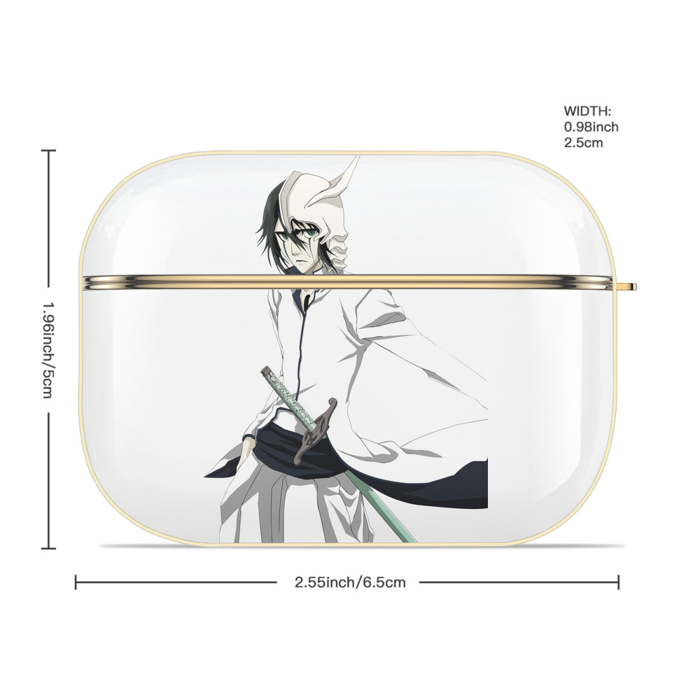 ブリーチ ウルキオラ·シファー BLEACH Ulquiorra cifer 【AirPods Pro用】ハードシェル保護ケース｜耐衝撃・防指紋・カラビナ付き商品仕様