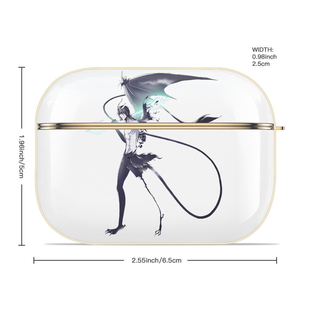 ブリーチ ウルキオラ·シファー BLEACH Ulquiorra cifer 【AirPods Pro用】ハードシェル保護ケース｜耐衝撃・防指紋・カラビナ付き商品仕様