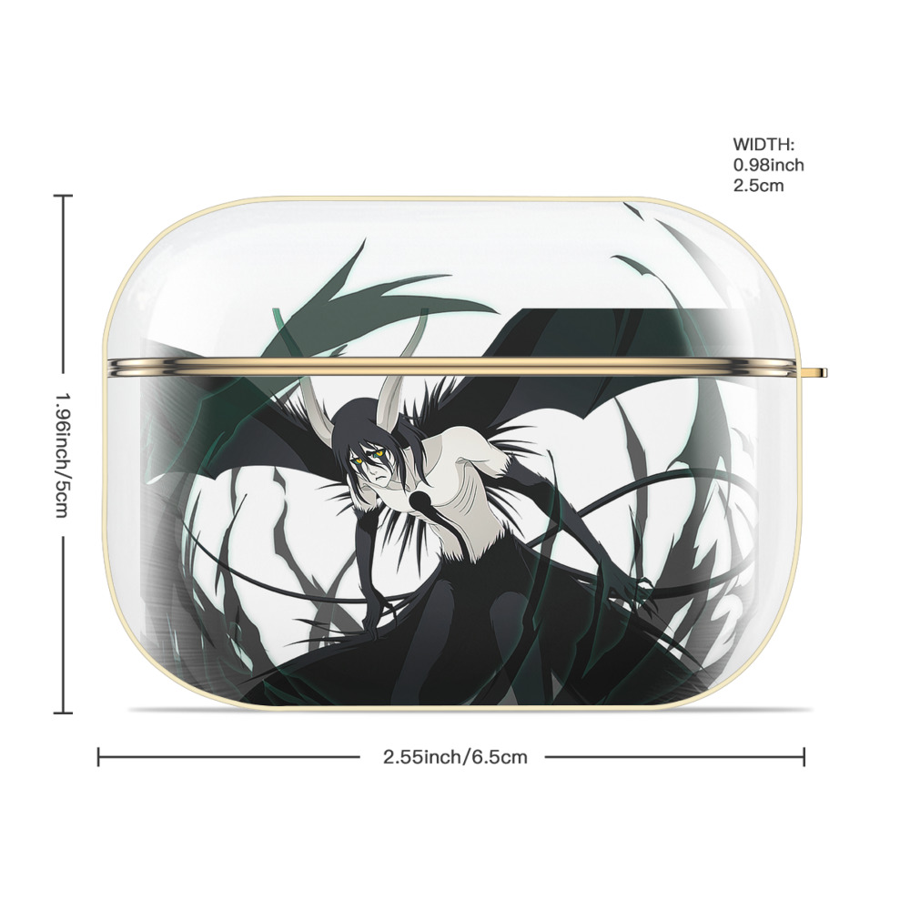 ブリーチ ウルキオラ·シファー BLEACH Ulquiorra cifer 【AirPods Pro用】ハードシェル保護ケース｜耐衝撃・防指紋・カラビナ付き商品仕様