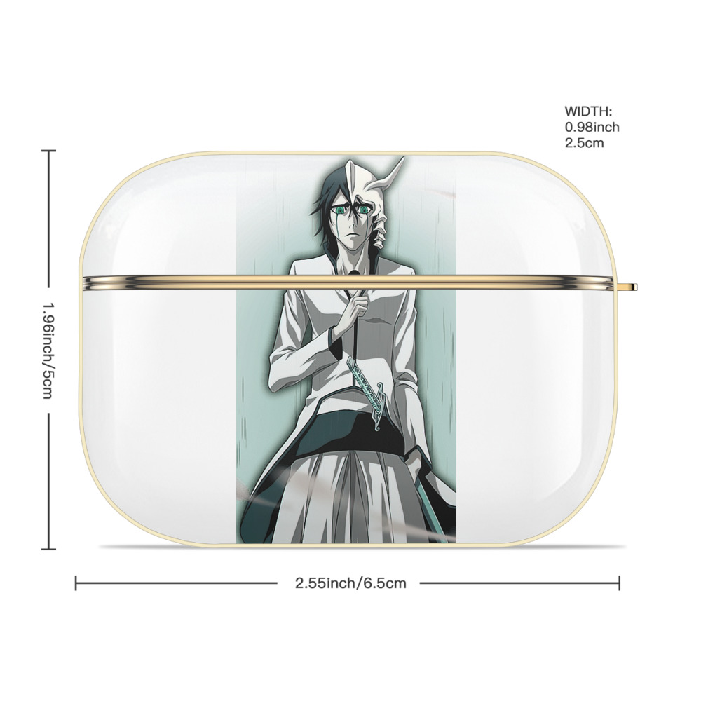 ブリーチ ウルキオラ·シファー BLEACH Ulquiorra cifer 【AirPods Pro用】ハードシェル保護ケース｜耐衝撃・防指紋・カラビナ付き商品仕様