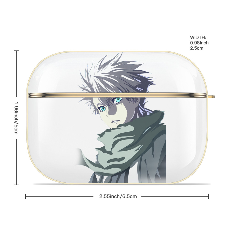 ブリーチ 日番谷冬獅郎（ひつがや とうしろう） BLEACH Hitsugaya Toushirou 【AirPods Pro用】ハードシェル保護ケース｜耐衝撃・防指紋・カラビナ付き商品仕様