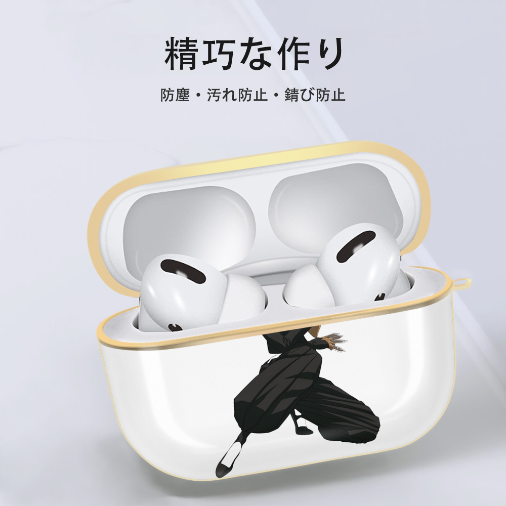 ブリーチ 四楓院 夜一（しほういん よるいち） BLEACH Shihouin Yoruichi 【AirPods Pro用】ハードシェル保護ケース｜耐衝撃・防指紋・カラビナ付き商品仕様