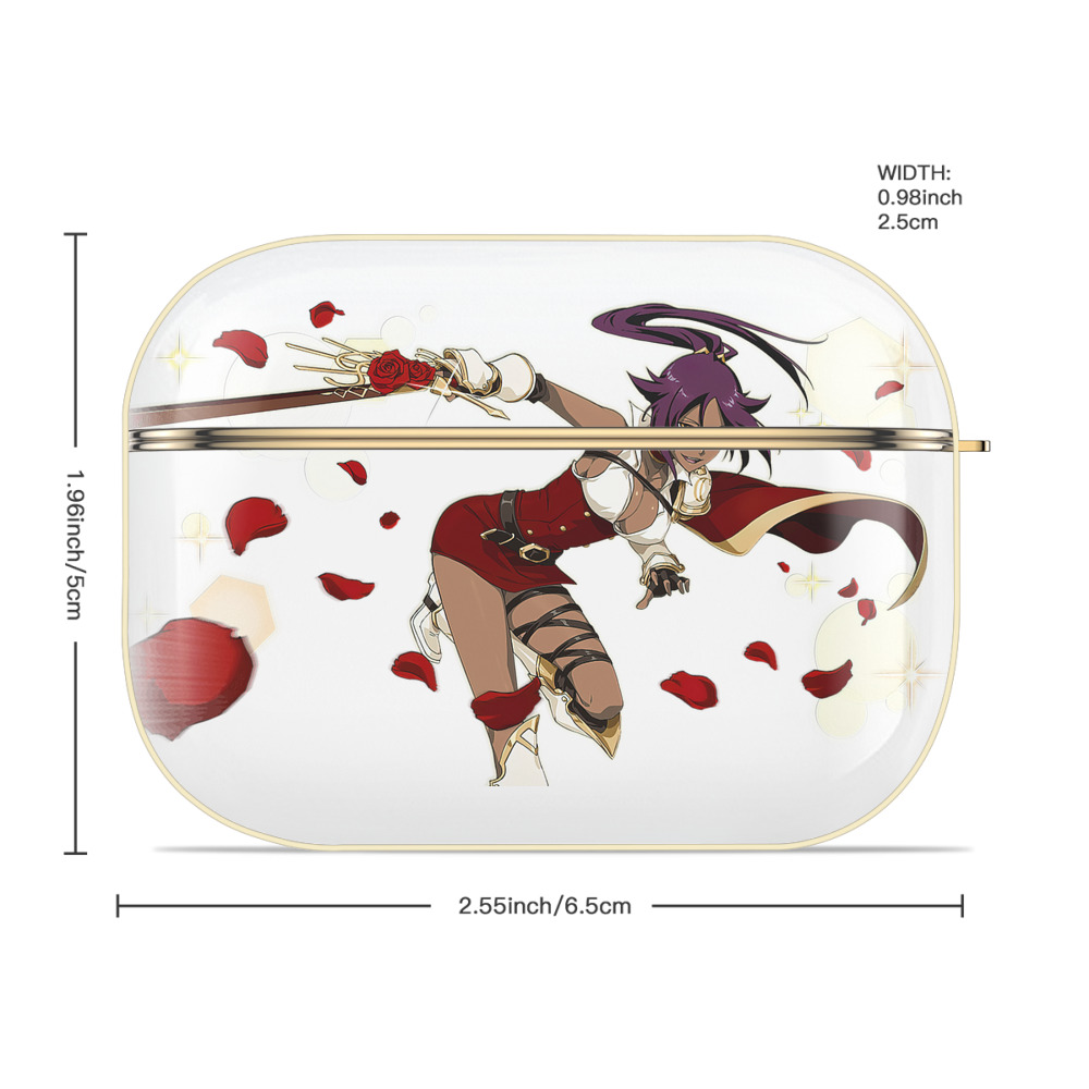 ブリーチ 四楓院 夜一（しほういん よるいち） BLEACH Shihouin Yoruichi 【AirPods Pro用】ハードシェル保護ケース｜耐衝撃・防指紋・カラビナ付き商品仕様