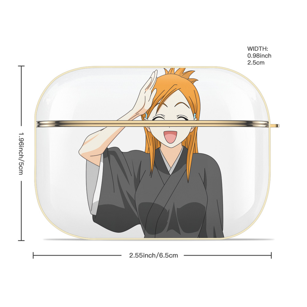 ブリーチ 井上織姫（いのうえおりひめ） BLEACH Inoue Orihime 【AirPods Pro用】ハードシェル保護ケース｜耐衝撃・防指紋・カラビナ付き商品仕様