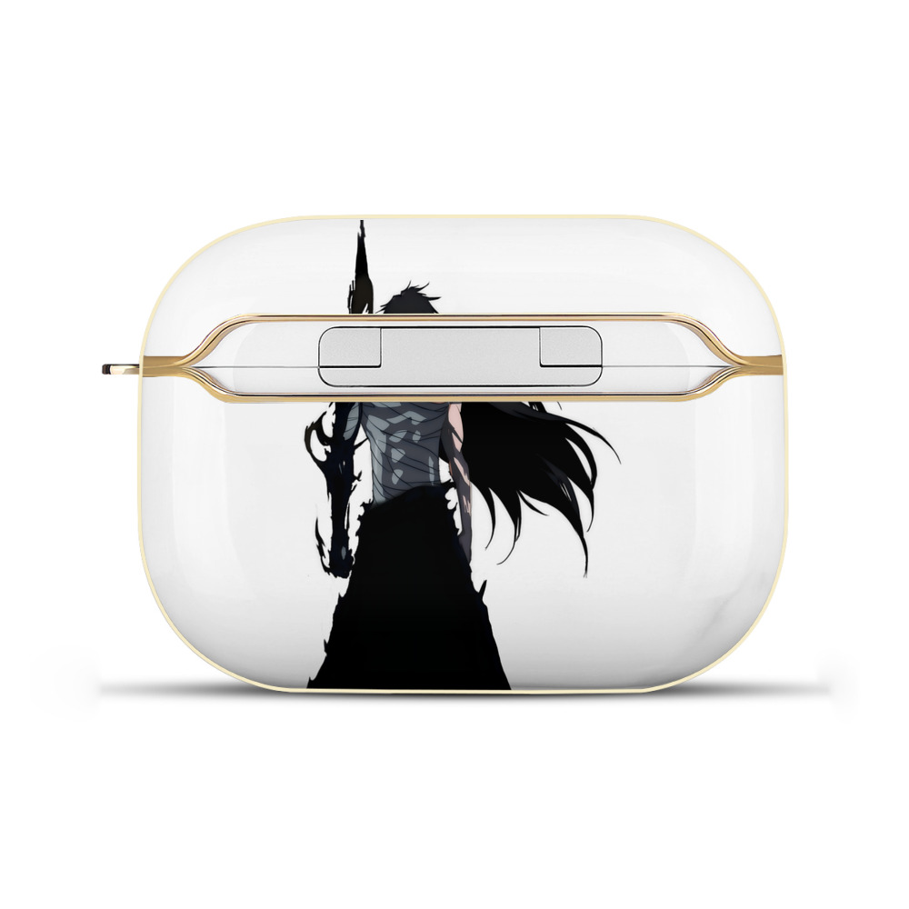 ブリーチ 黒崎一護（くろさき いちご）BLEACH Kurosaki Ichigo 【AirPods Pro用】ハードシェル保護ケース｜耐衝撃・防指紋・カラビナ付き商品仕様