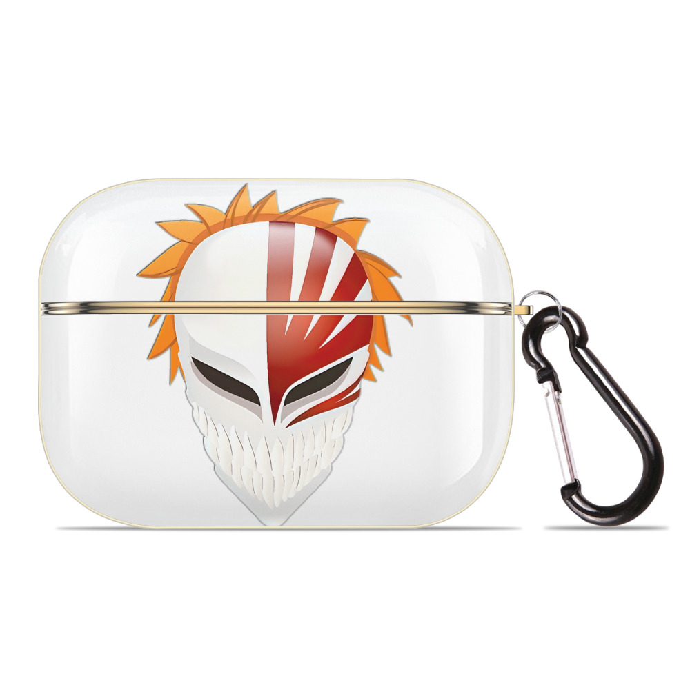 ブリーチ 黒崎一護（くろさき いちご）BLEACH Kurosaki Ichigo 【AirPods Pro用】ハードシェル保護ケース｜耐衝撃・防指紋・カラビナ付き商品仕様