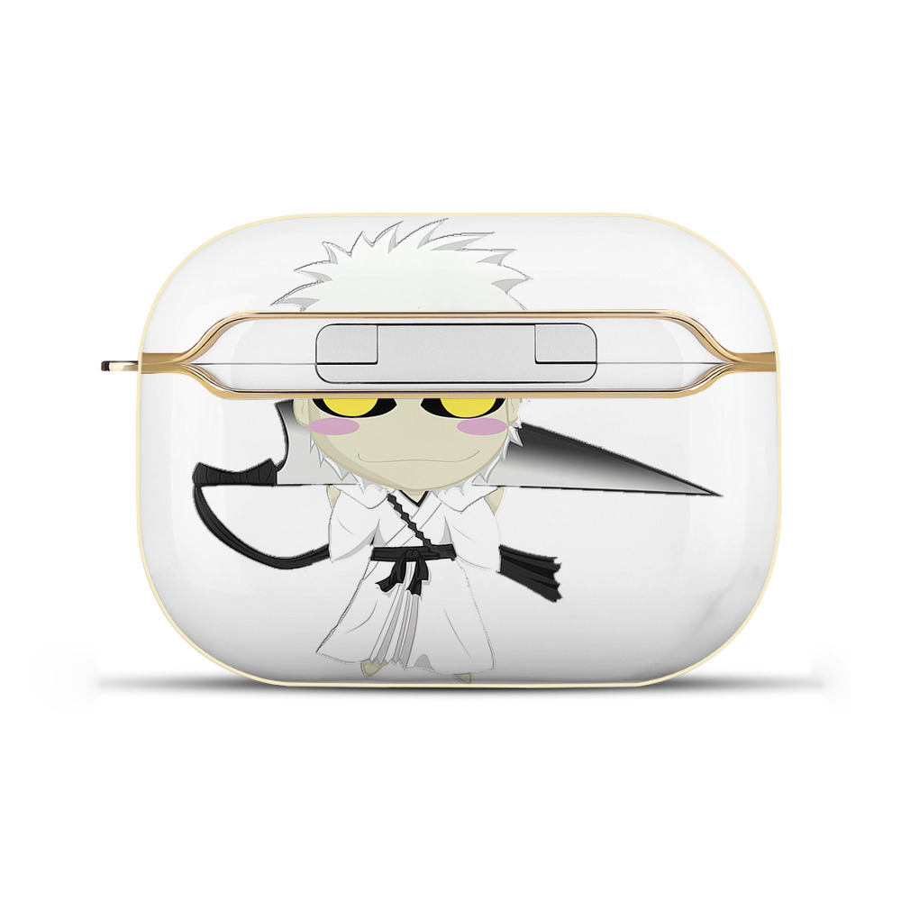 ブリーチ 黒崎一護（くろさき いちご）BLEACH Kurosaki Ichigo 【AirPods Pro用】ハードシェル保護ケース｜耐衝撃・防指紋・カラビナ付き商品仕様