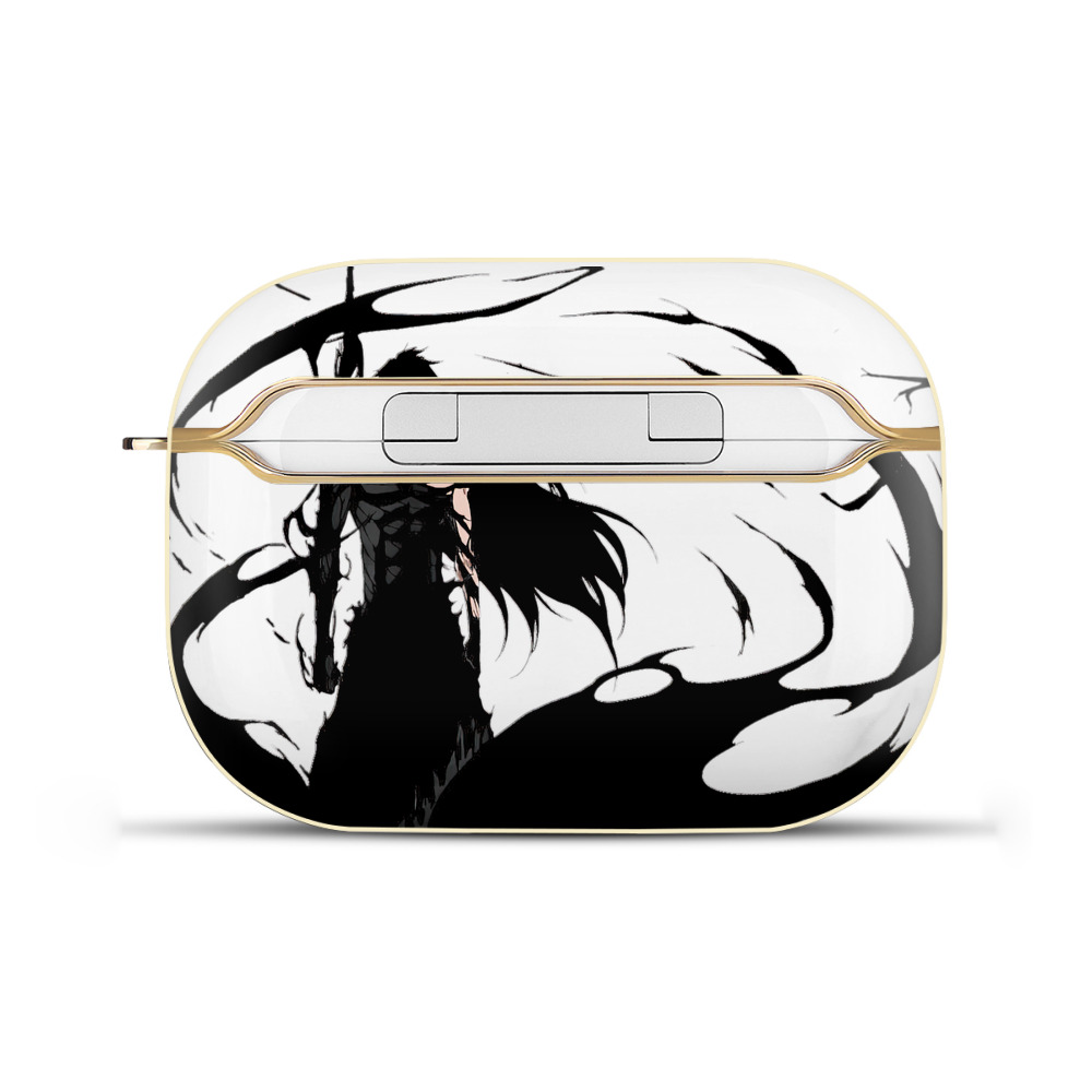 ブリーチ 黒崎一護（くろさき いちご）BLEACH Kurosaki Ichigo 【AirPods Pro用】ハードシェル保護ケース｜耐衝撃・防指紋・カラビナ付き商品仕様