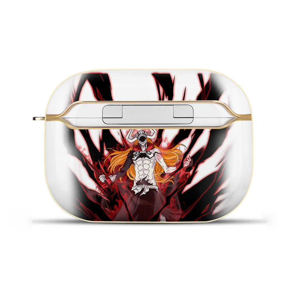 ブリーチ 黒崎一護（くろさき いちご）BLEACH Kurosaki Ichigo 【AirPods Pro用】ハードシェル保護ケース｜耐衝撃・防指紋・カラビナ付き商品仕様