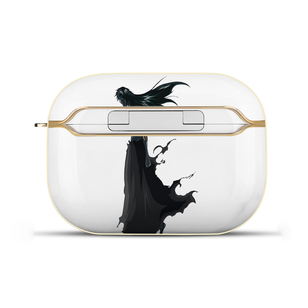 ブリーチ 黒崎一護（くろさき いちご）BLEACH Kurosaki Ichigo 【AirPods Pro用】ハードシェル保護ケース｜耐衝撃・防指紋・カラビナ付き商品仕様
