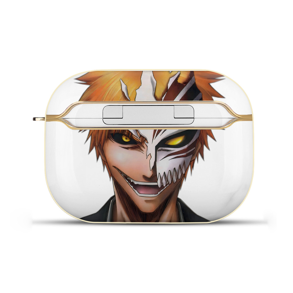 ブリーチ 黒崎一護（くろさき いちご）BLEACH Kurosaki Ichigo 【AirPods Pro用】ハードシェル保護ケース｜耐衝撃・防指紋・カラビナ付き商品仕様