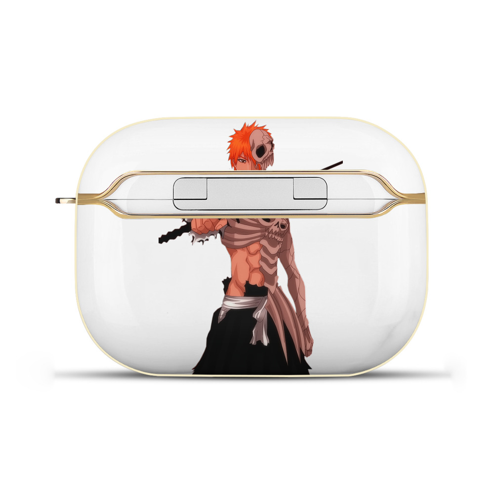 ブリーチ 黒崎一護（くろさき いちご）BLEACH Kurosaki Ichigo 【AirPods Pro用】ハードシェル保護ケース｜耐衝撃・防指紋・カラビナ付き商品仕様