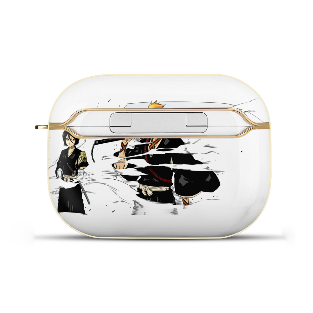 ブリーチ 黒崎一護（くろさき いちご）BLEACH Kurosaki Ichigo 【AirPods Pro用】ハードシェル保護ケース｜耐衝撃・防指紋・カラビナ付き商品仕様