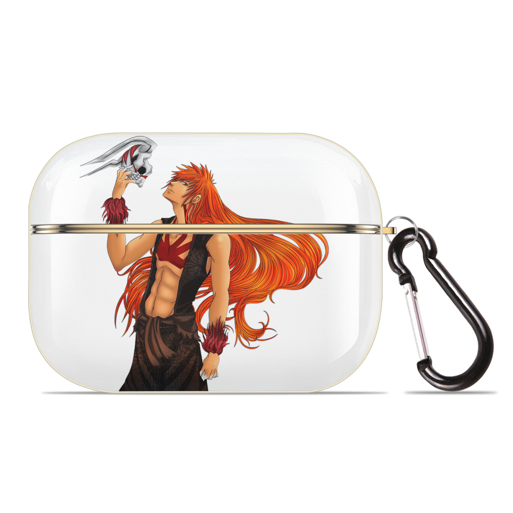 ブリーチ 黒崎一護（くろさき いちご）BLEACH Kurosaki Ichigo 【AirPods Pro用】ハードシェル保護ケース｜耐衝撃・防指紋・カラビナ付き商品仕様