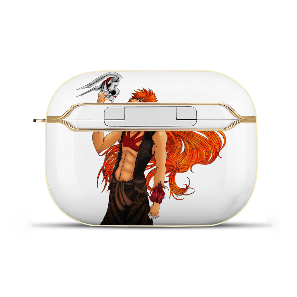 ブリーチ 黒崎一護（くろさき いちご）BLEACH Kurosaki Ichigo 【AirPods Pro用】ハードシェル保護ケース｜耐衝撃・防指紋・カラビナ付き商品仕様