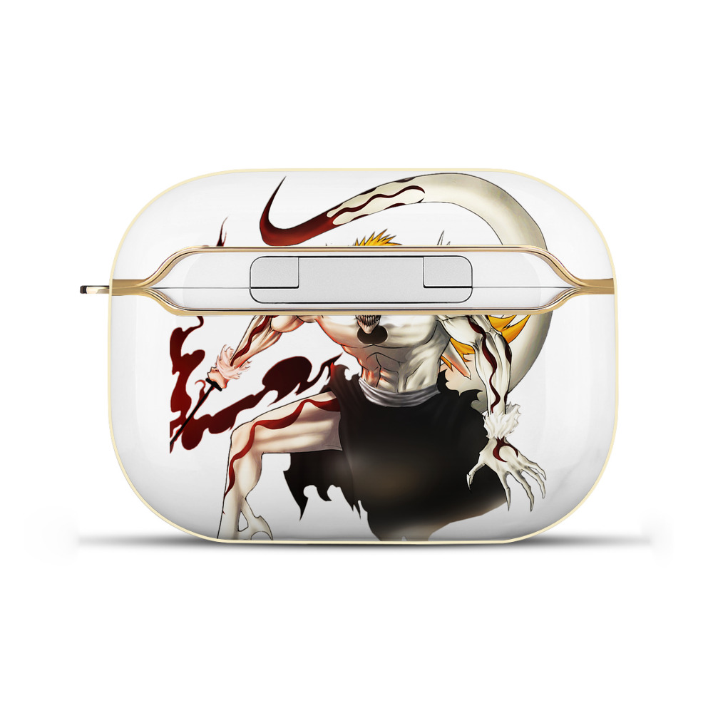ブリーチ 黒崎一護（くろさき いちご）BLEACH Kurosaki Ichigo 【AirPods Pro用】ハードシェル保護ケース｜耐衝撃・防指紋・カラビナ付き商品仕様