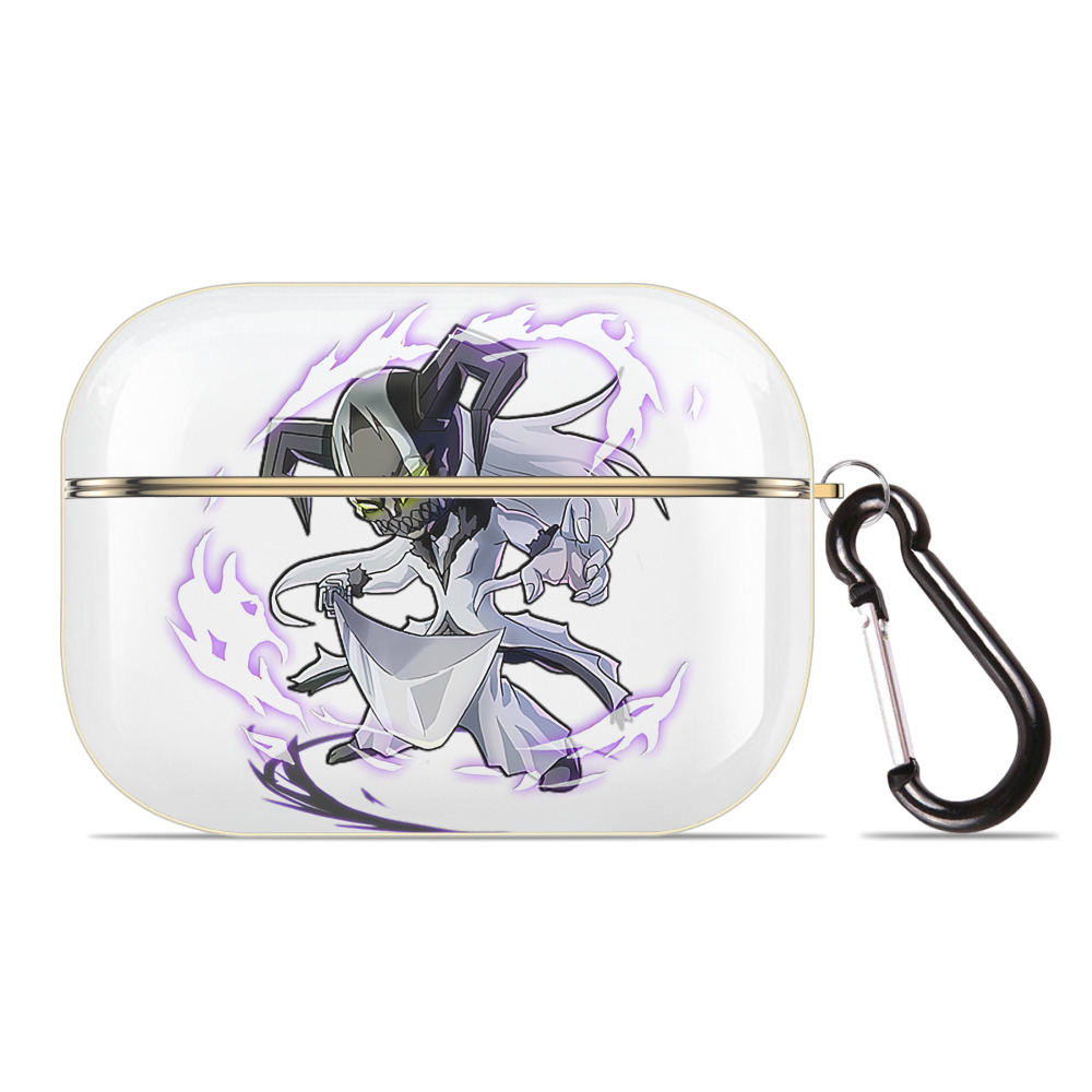 （画像用） ブリーチ 黒崎一護（くろさき いちご）BLEACH Kurosaki Ichigo 【AirPods Pro用】ハードシェル保護ケース｜耐衝撃・防指紋・カラビナ付き商品仕様