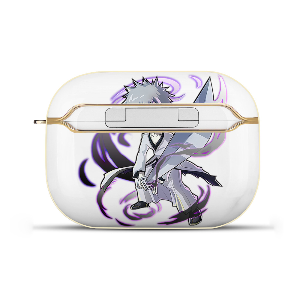 ブリーチ 黒崎一護（くろさき いちご）BLEACH Kurosaki Ichigo 【AirPods Pro用】ハードシェル保護ケース｜耐衝撃・防指紋・カラビナ付き商品仕様