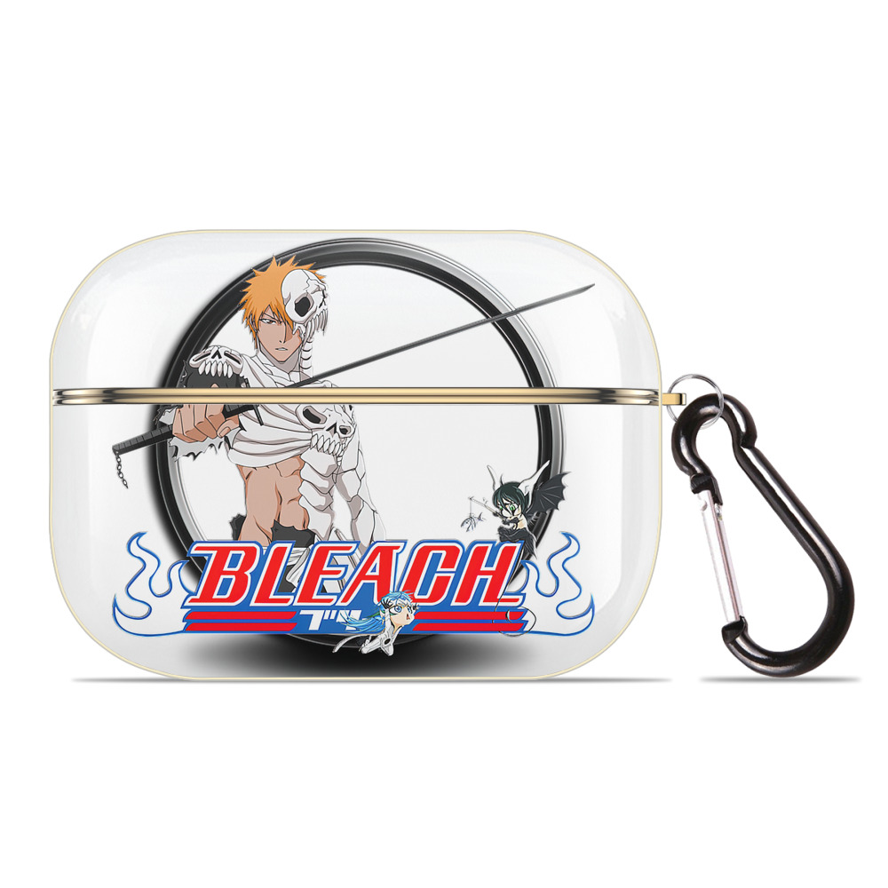 ブリーチ 黒崎一護（くろさき いちご）BLEACH Kurosaki Ichigo 【AirPods Pro用】ハードシェル保護ケース｜耐衝撃・防指紋・カラビナ付き商品仕様