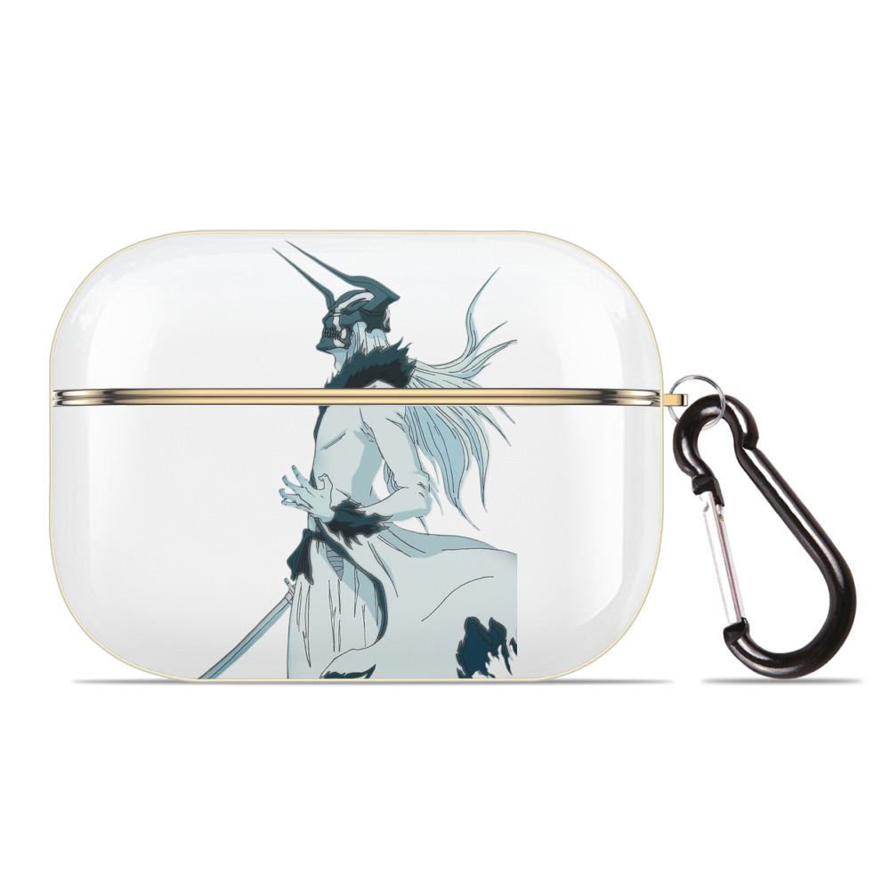 ブリーチ 黒崎一護（くろさき いちご）BLEACH Kurosaki Ichigo 【AirPods Pro用】ハードシェル保護ケース｜耐衝撃・防指紋・カラビナ付き商品仕様