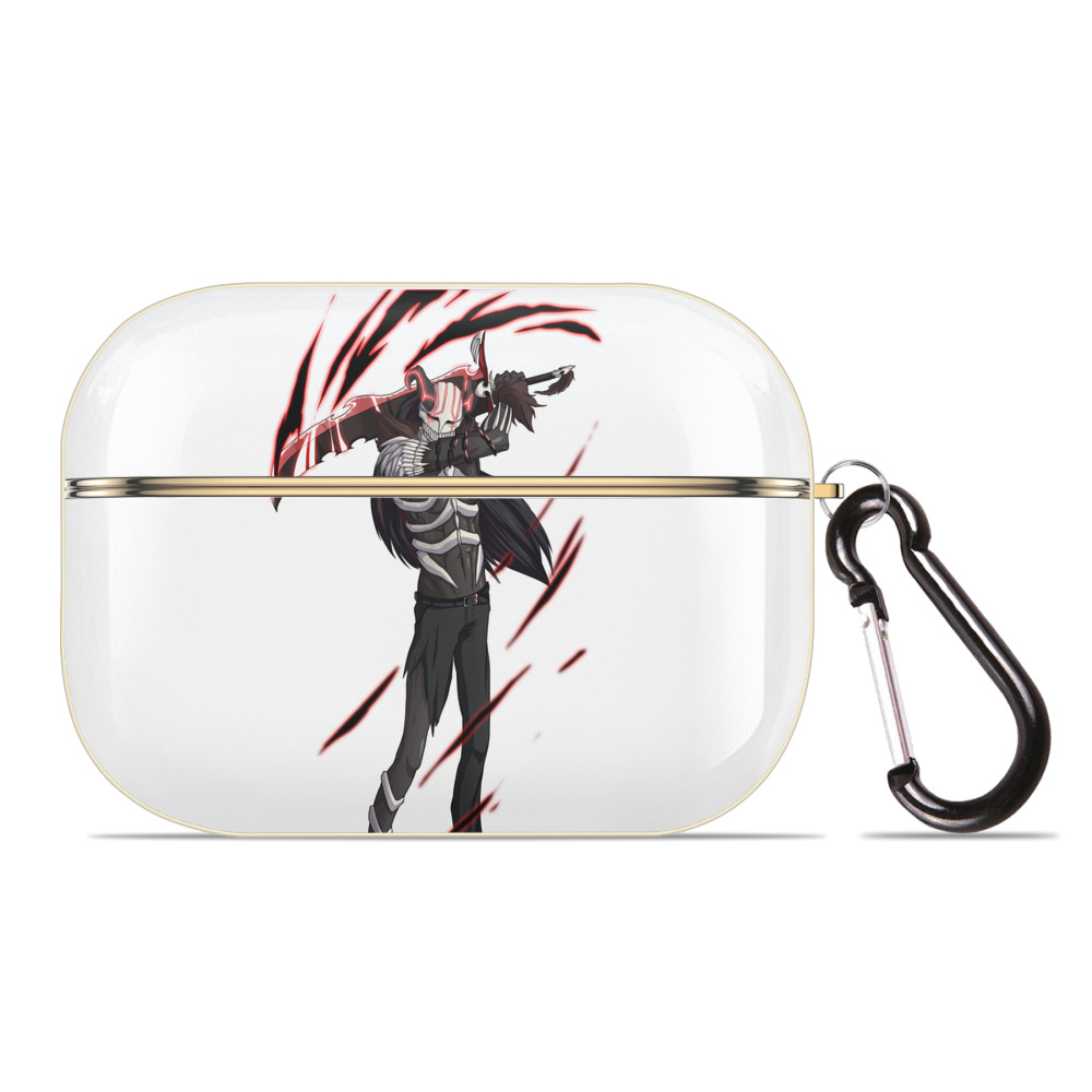 （画像用） ブリーチ 黒崎一護（くろさき いちご）BLEACH Kurosaki Ichigo 【AirPods Pro用】ハードシェル保護ケース｜耐衝撃・防指紋・カラビナ付き商品仕様