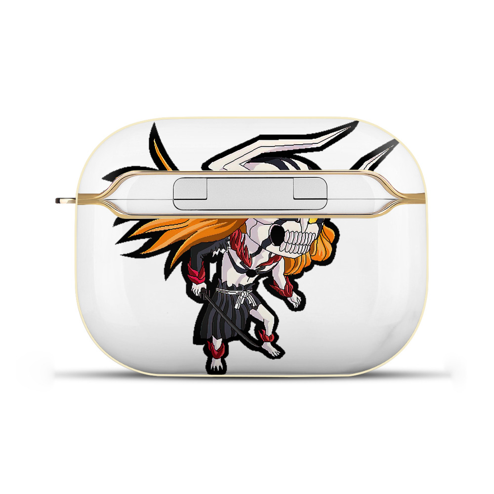 ブリーチ 黒崎一護（くろさき いちご）BLEACH Kurosaki Ichigo 【AirPods Pro用】ハードシェル保護ケース｜耐衝撃・防指紋・カラビナ付き商品仕様