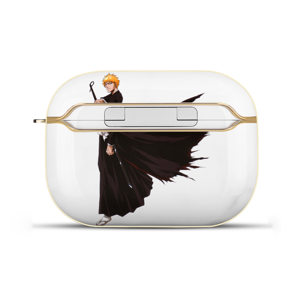 ブリーチ 黒崎一護（くろさき いちご）BLEACH Kurosaki Ichigo 【AirPods Pro用】ハードシェル保護ケース｜耐衝撃・防指紋・カラビナ付き商品仕様