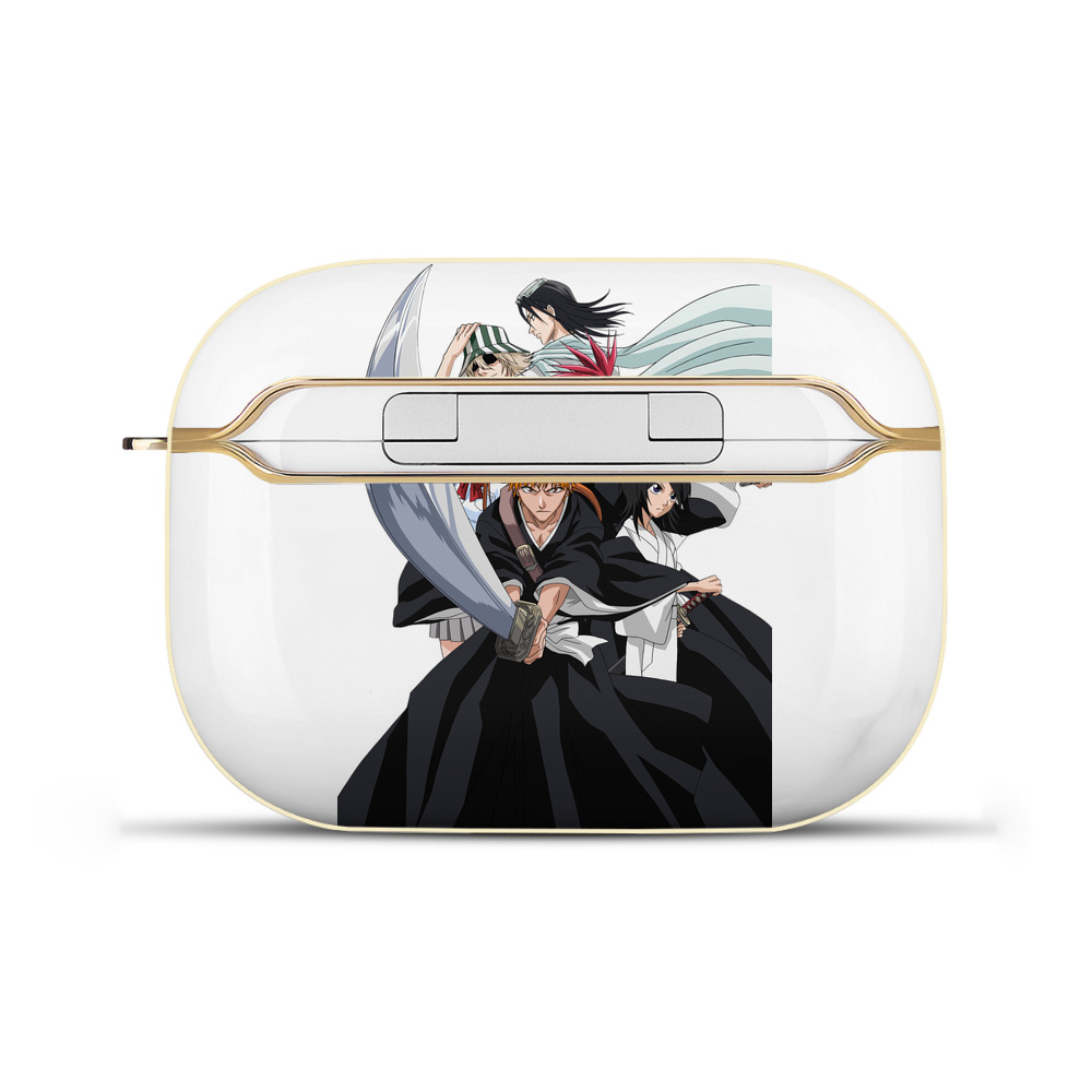 ブリーチ 黒崎一護（くろさき いちご）BLEACH Kurosaki Ichigo 【AirPods Pro用】ハードシェル保護ケース｜耐衝撃・防指紋・カラビナ付き商品仕様
