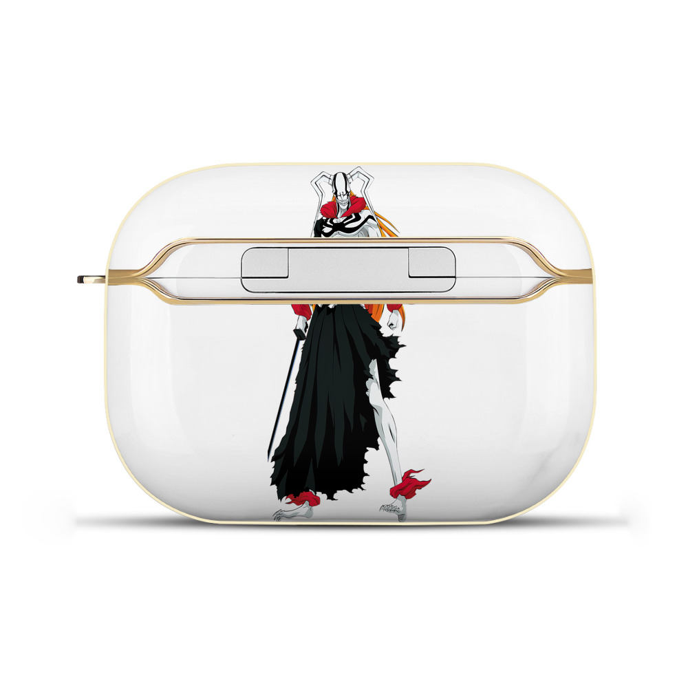 ブリーチ 黒崎一護（くろさき いちご）BLEACH Kurosaki Ichigo 【AirPods Pro用】ハードシェル保護ケース｜耐衝撃・防指紋・カラビナ付き商品仕様